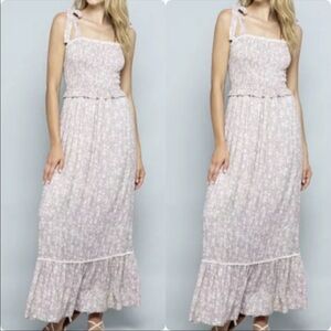 NEW Illa Illa floral print maxi dress cottage